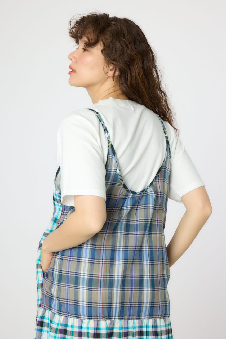 RODEO CROWNS「クレイジーチェックキャミワンピース」|ワンピース|