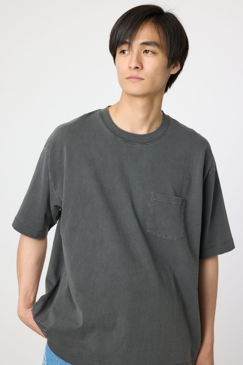 RODEO CROWNS「ピグメント半袖ポケットTシャツ」|Tシャツ・カットソー|C.GRY