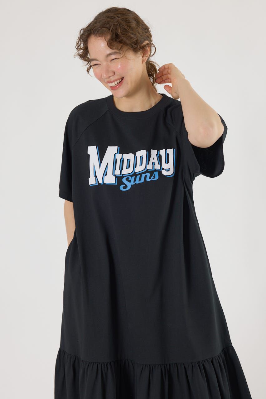 RODEO CROWNS「MASTER PROTECT ヘムギャザーワンピース」|ワンピース|