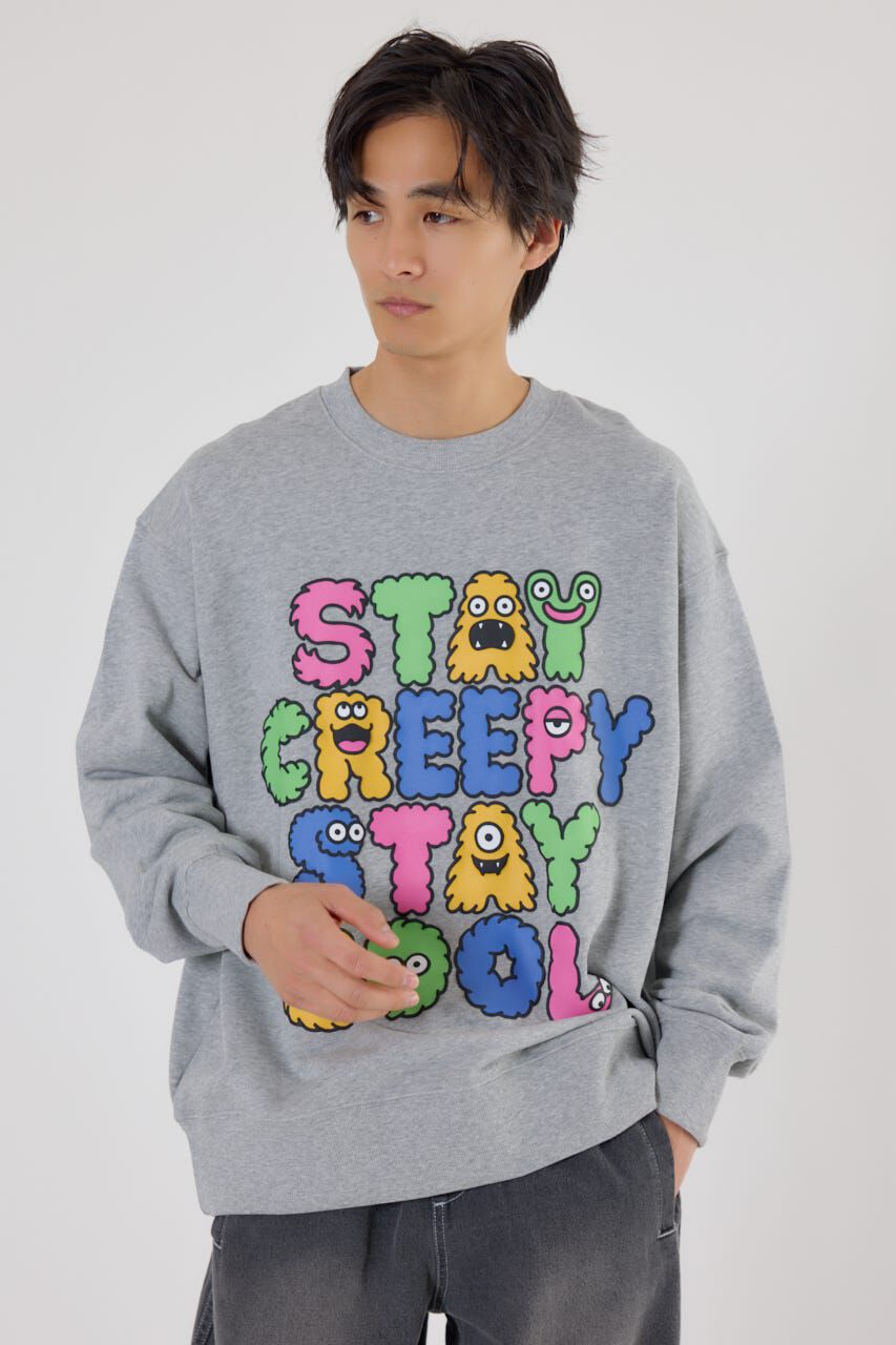 RODEO CROWNS「モンスターフォントスウェット」|パーカー|T.GRY