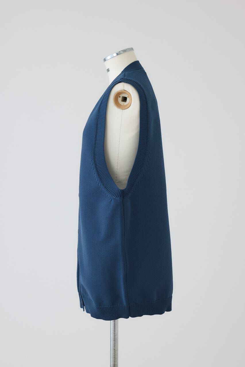 RIM.ARK 「Belt set long knit vest」|ダウンベスト・ベスト|