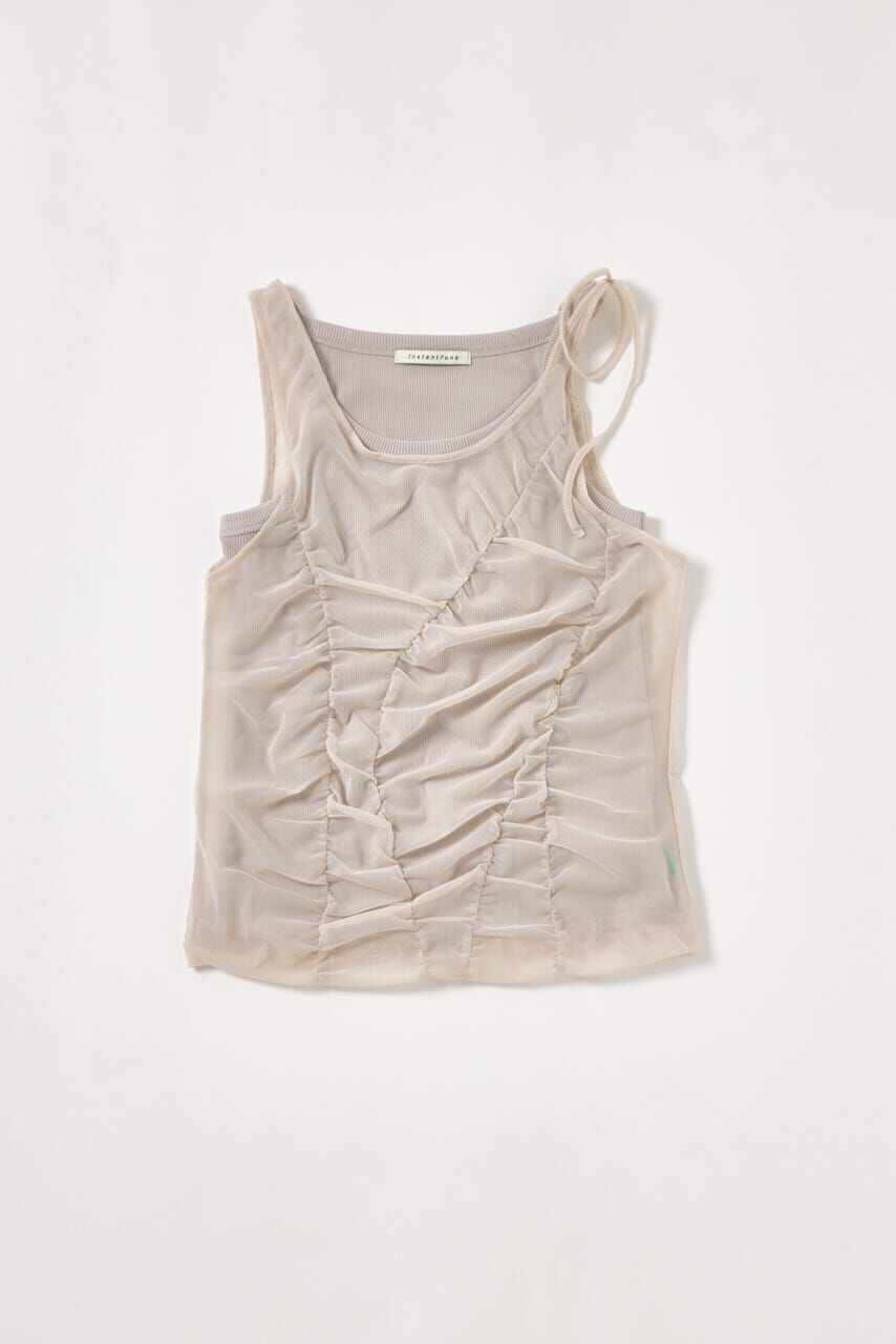 SHEL'TTER SELECT「2WAY スリーブレストップ」|キャミソール|