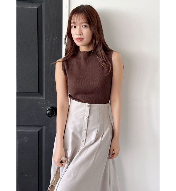 dazzlin「ハイウエストエアリースカート」|スカート|