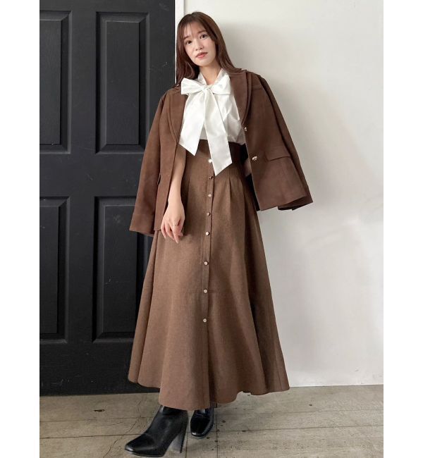 dazzlin「ハイウエストエアリースカート」|スカート|