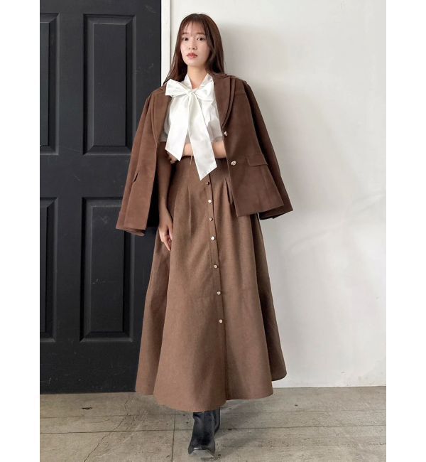 dazzlin「ハイウエストエアリースカート」|スカート|