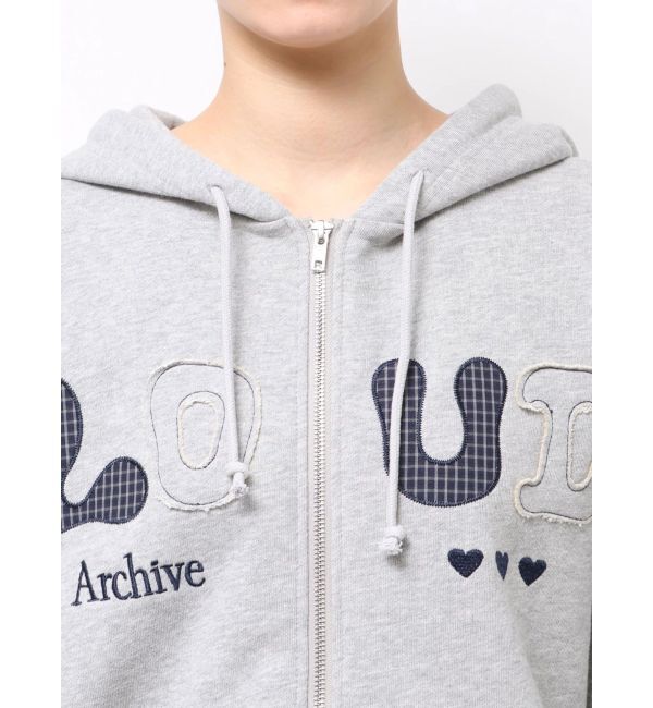 EMODA「ロゴパッチオーバーフーディ」|パーカー|