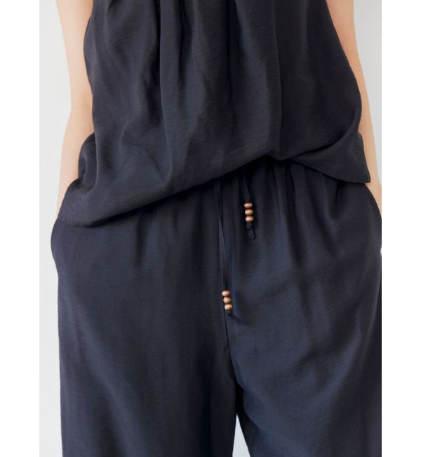 Ungrid「【WEB限定】ウッドビーズコンビキャミセットアップ」|キャミソール|