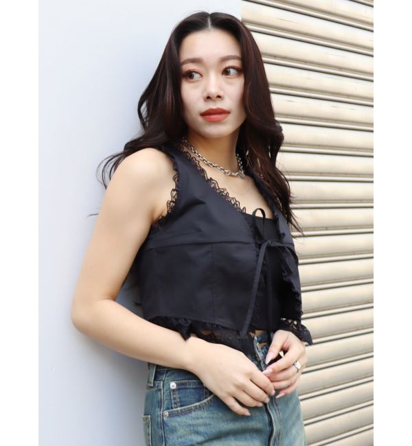 EVRIS「レースドッキングベスト」|ベスト・ジレ|