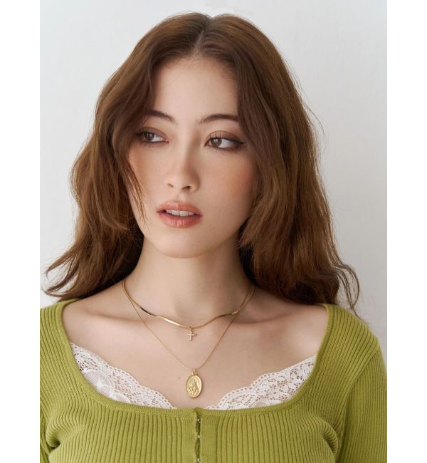 EVRIS「COIN CHARM MOTIF 2連 ネックレス」|ネックレス|