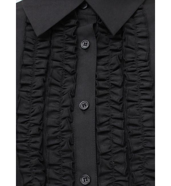 jouetie「クロップドフリルブラウス」|シャツ・ブラウス|