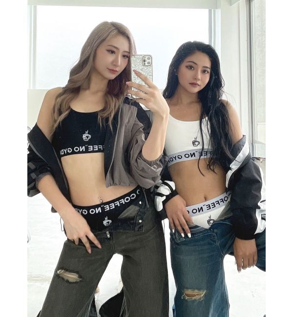 GYDA「NO COFFEE NO GYDAビスチェ」|キャミソール|