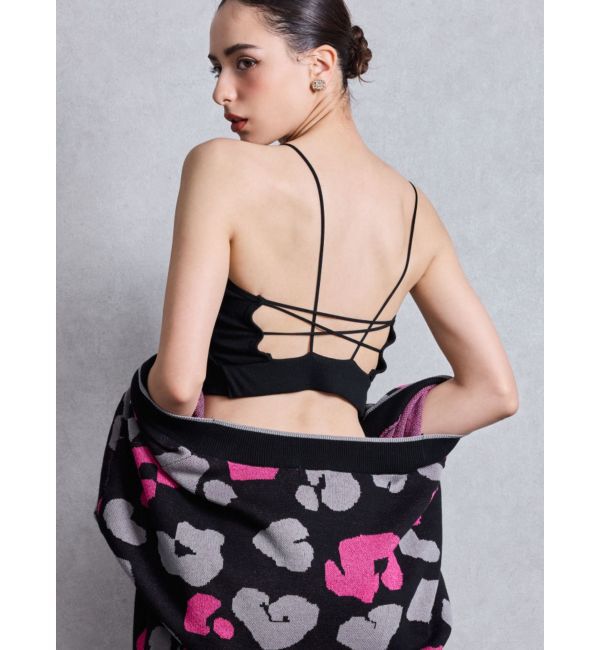 GYDA「Backクロスビスチェ」|キャミソール|