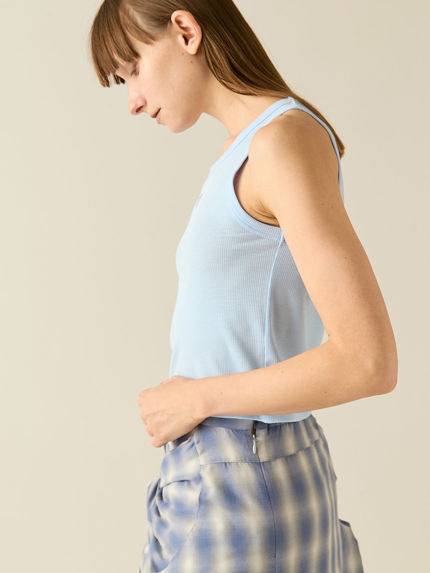 FURFUR「クリスタルロゴタンクトップ」|タンクトップ|