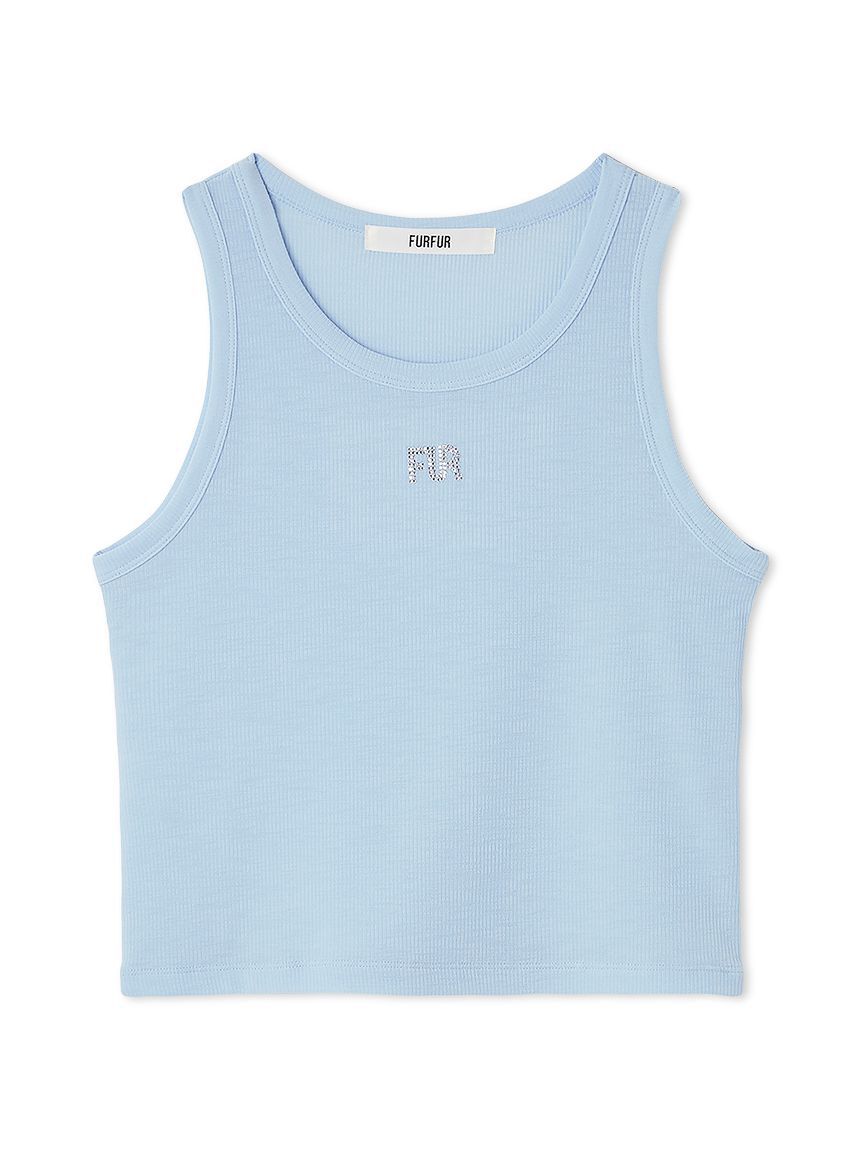 FURFUR「クリスタルロゴタンクトップ」|タンクトップ|