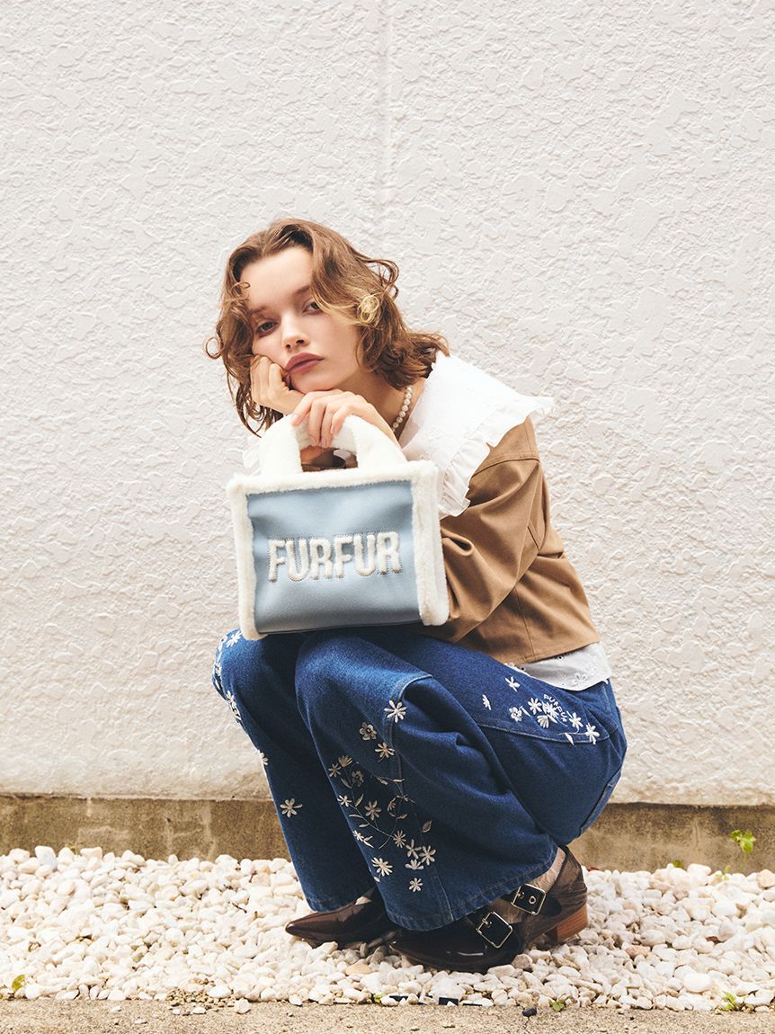 FURFUR「スタッズデザインシャツジャケット」|シャツ・ブラウス|