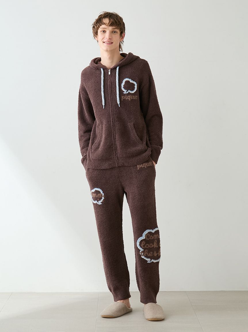 GELATO PIQUE HOMME「【HOMME】ベビモコトークロゴロングパンツ」|ルームウェア|