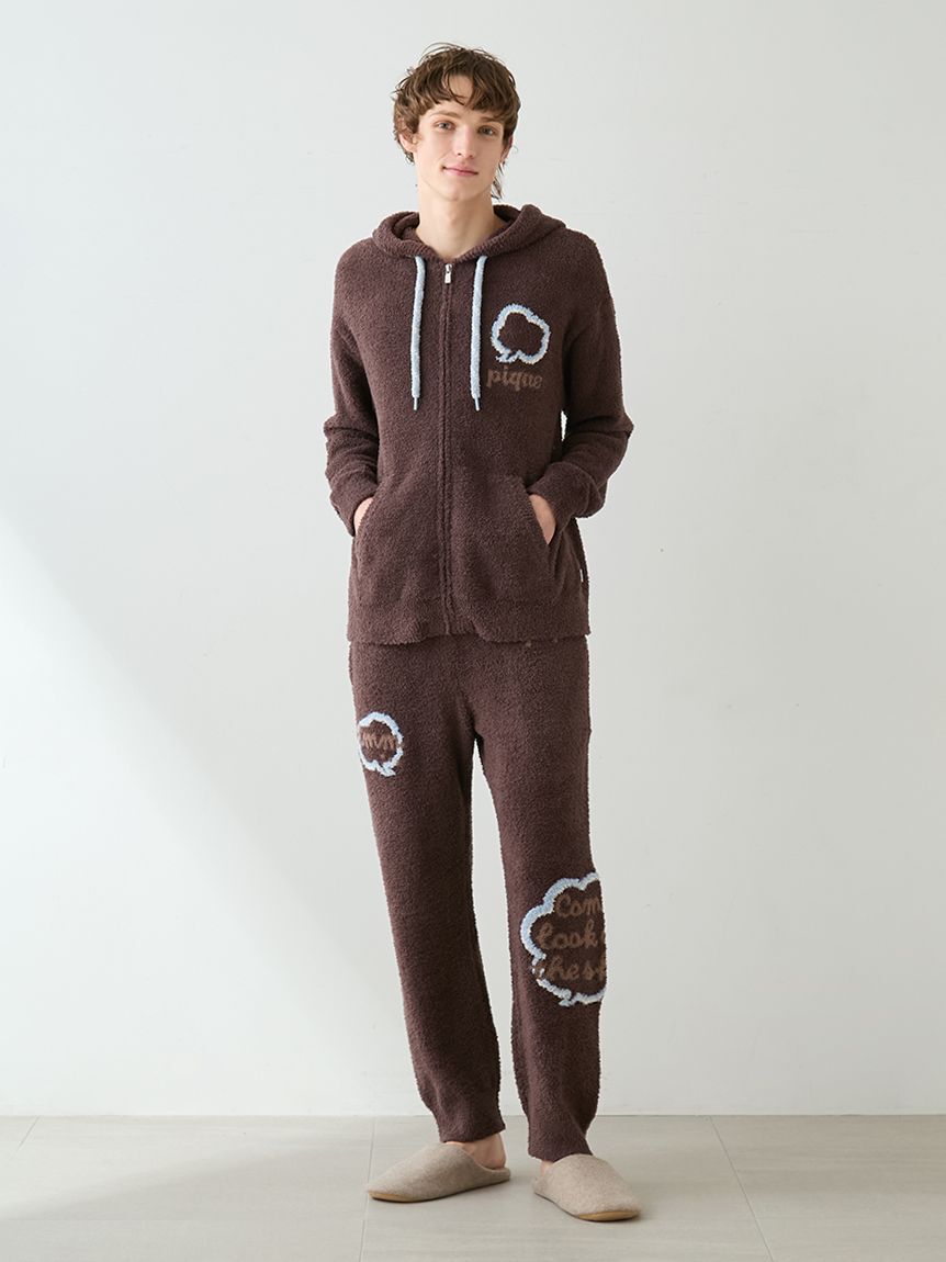 GELATO PIQUE HOMME「【HOMME】ベビモコトークロゴロングパンツ」|ルームウェア|