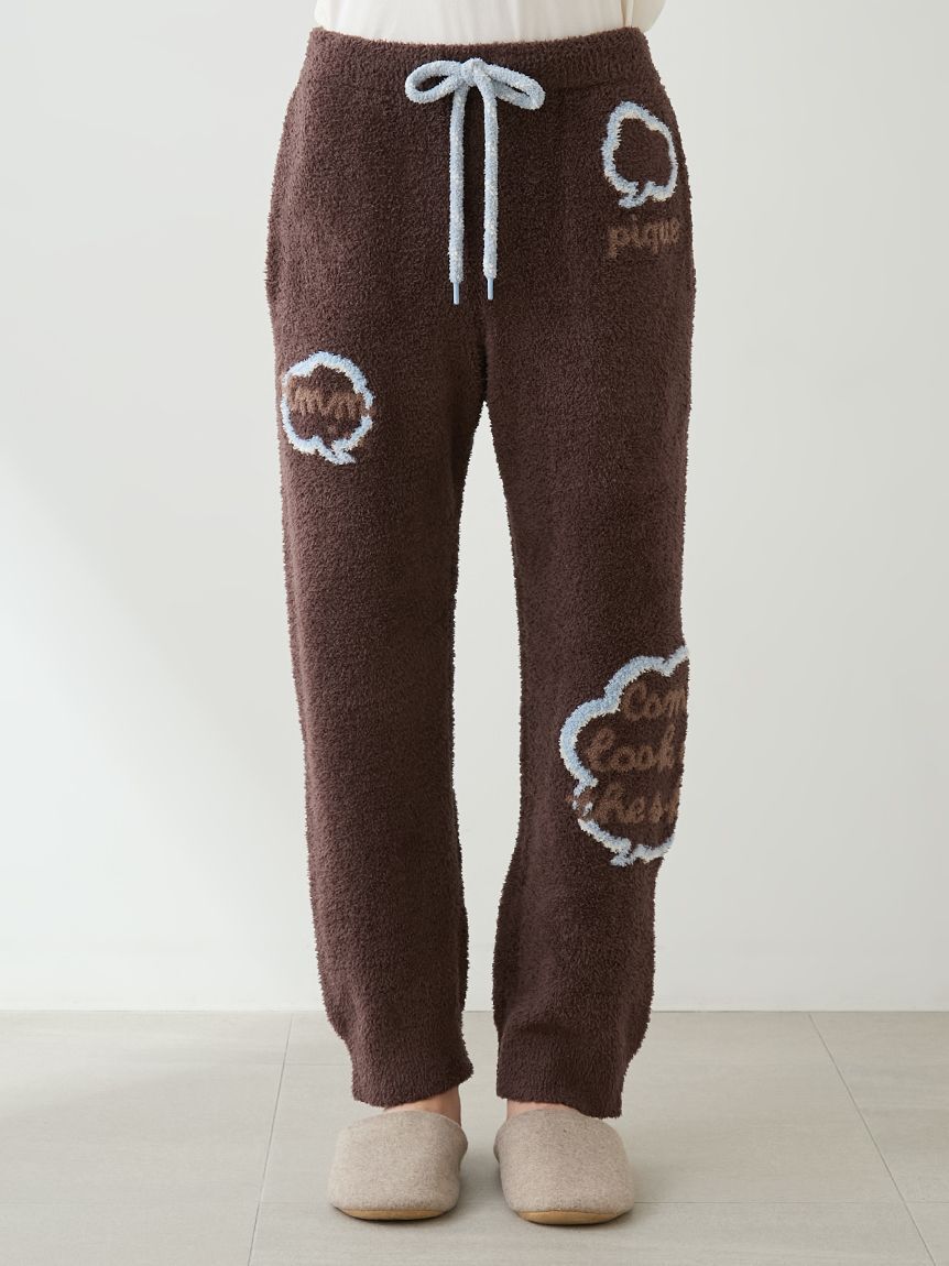 GELATO PIQUE HOMME「【HOMME】ベビモコトークロゴロングパンツ」|ルームウェア|