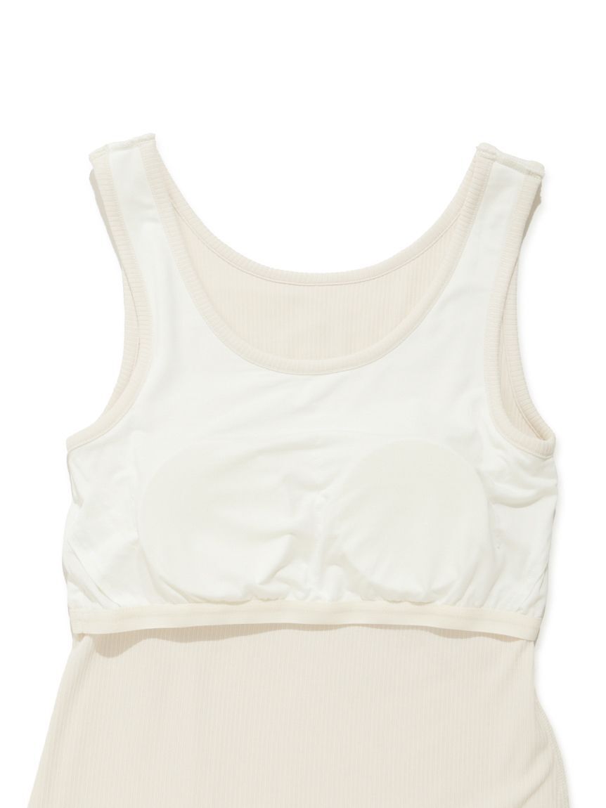 gelato pique「モイストリブタンクトップ」|ルームウェア|