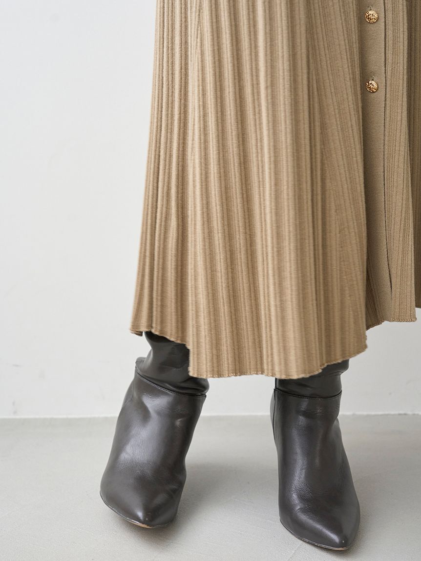 SNIDEL「フロントボタンニットワンピース」|ワンピース|