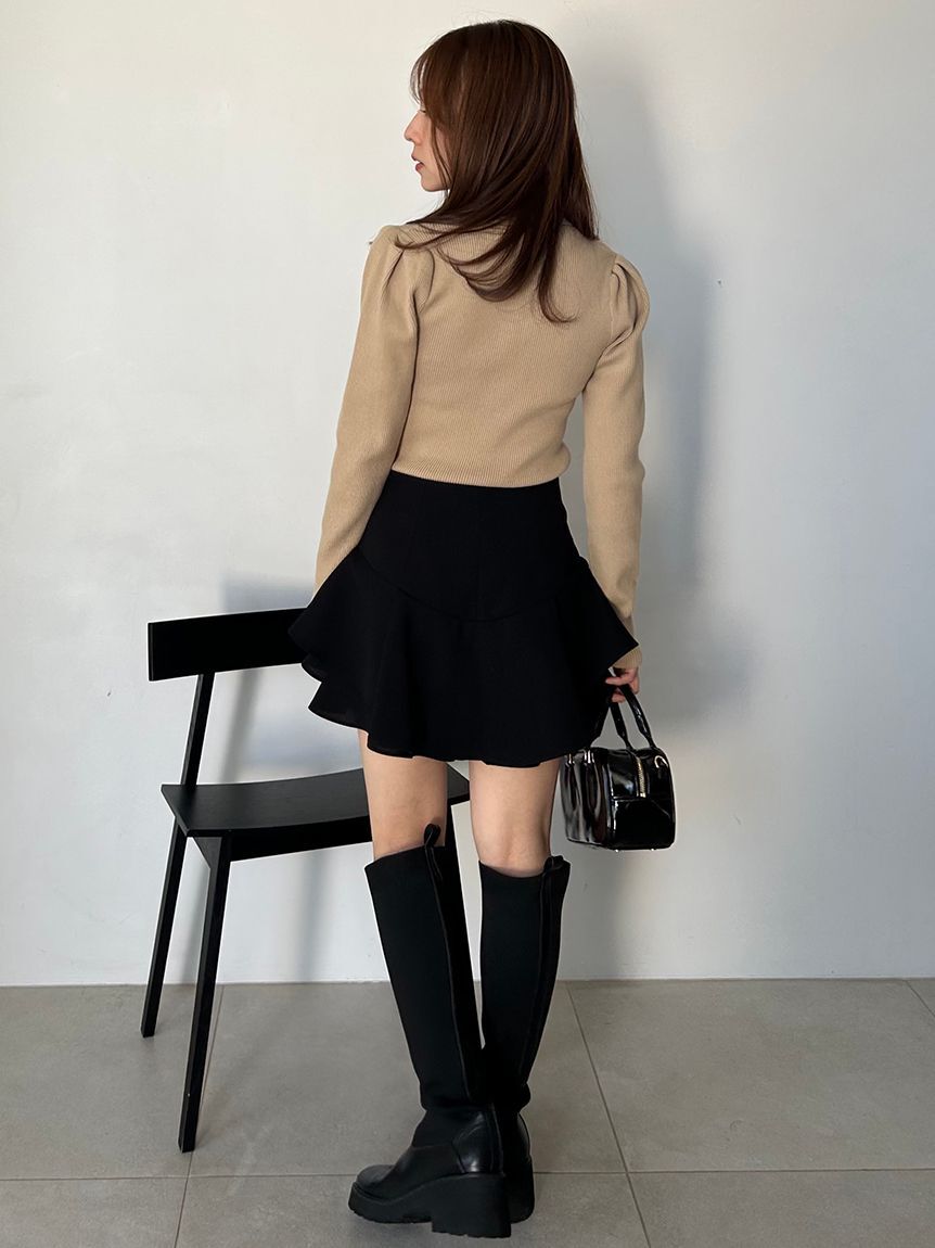 SNIDEL「レイヤードフリルミニスカショーパン【SWFP255106追加生産分】」|その他|