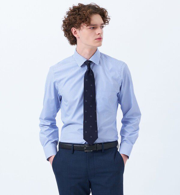 MACKINTOSH PHILOSOPHY「トロッター セミワイドシャツ オックス/ストライプ/チェック」|シャツ・ブラウス|ロンドンストライプ