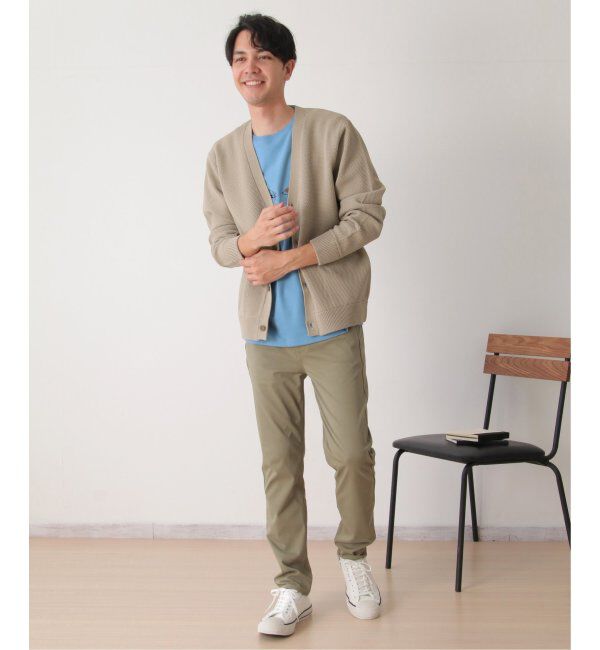 ikka「ラクカルニット鹿の子カーディガン」|その他|