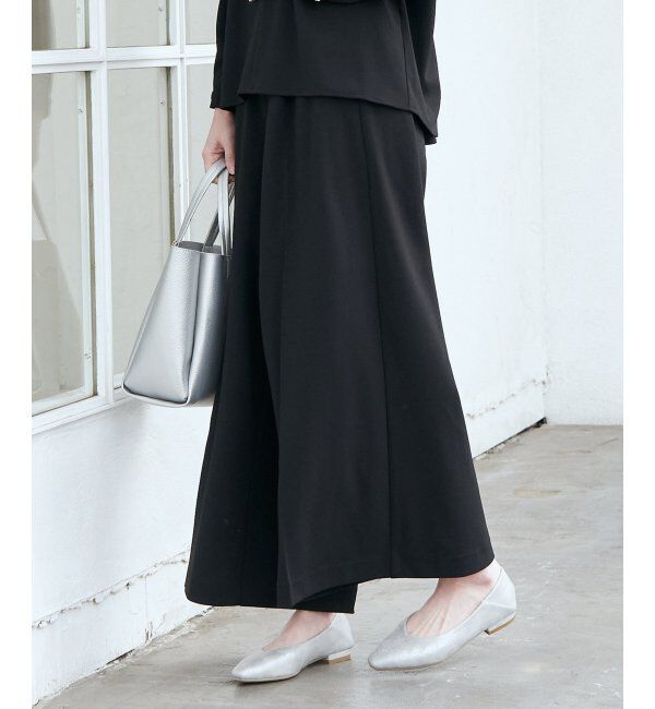 IKKA LOUNGE「GOKU楽 長袖フレアセット」|ワンピース|