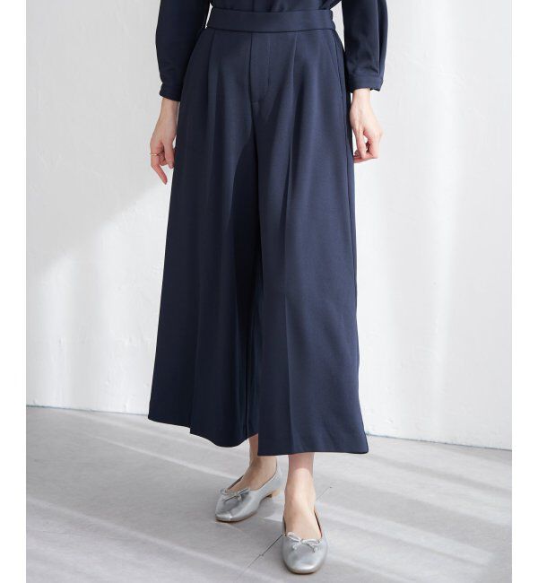 IKKA LOUNGE「GOKU楽 長袖フレアセット」|ワンピース|