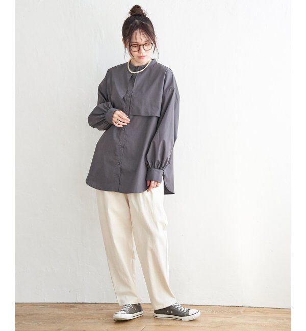 Lbc with Life「コットンゆるテーパードパンツ」|その他|