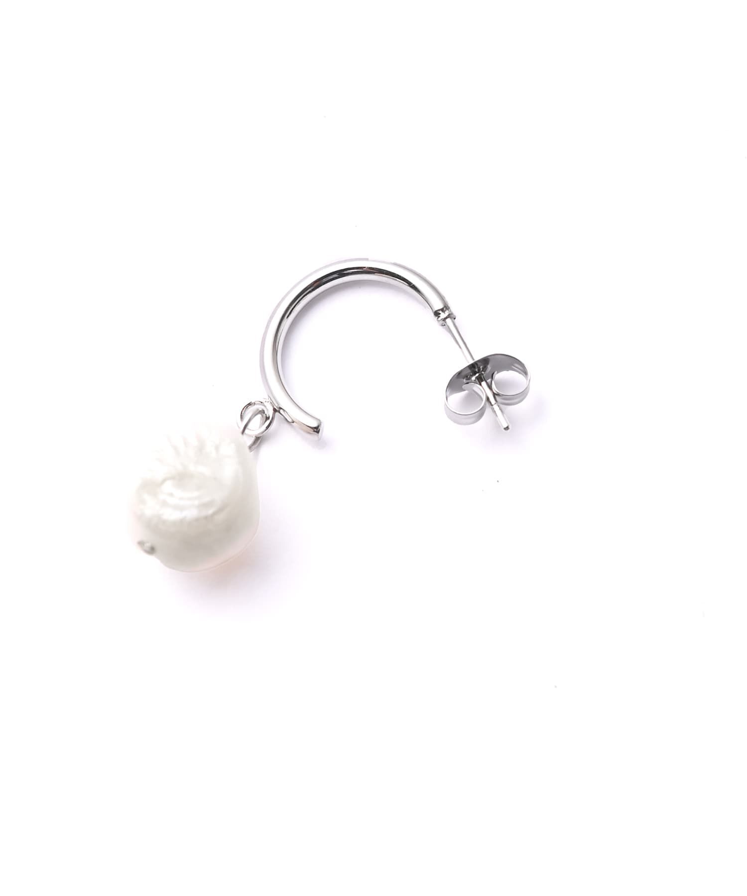 STYLE DELI「【DELI by】パールドロップミニフープピアス」|ピアス|