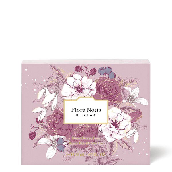 Flora Notis JILL STUART「【限定】フローラノーティス  ウィンターフラワリーパーティー リペアヘアオイルセレクション」|ヘアスタイリング|