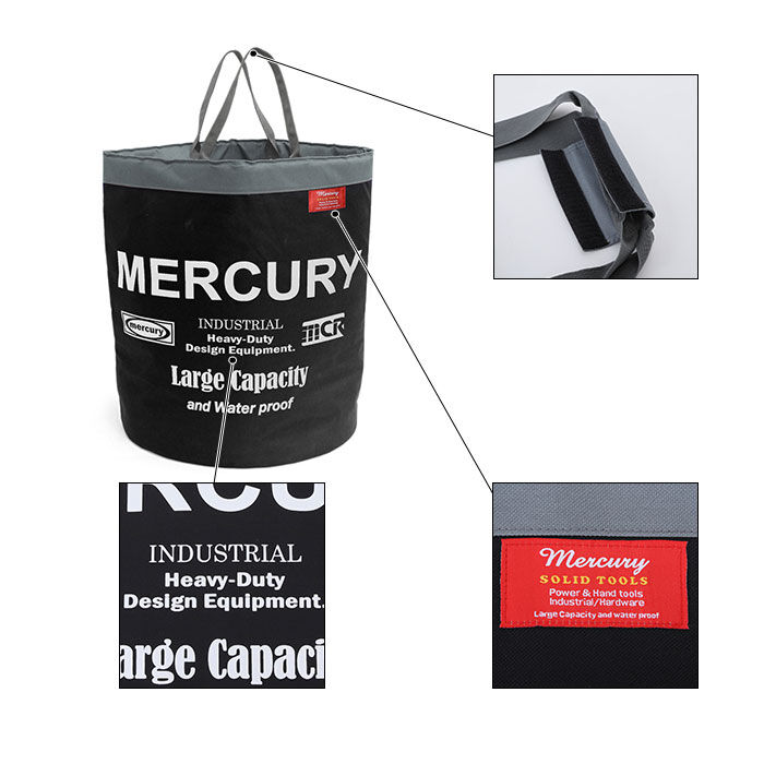 MERCURY「マーキュリー 雑貨 通販 ストレージバッグ 収納 ストレージボックス 円形 ストーブバッグ」|その他|