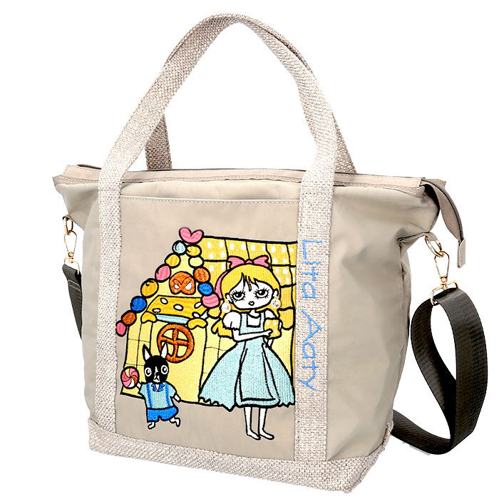 BACKYARD FAMILY「リタちゃん バッグ 83082 通販 トートバッグ 2way ショルダーバッグ 斜めがけバッグ」|トートバッグ|