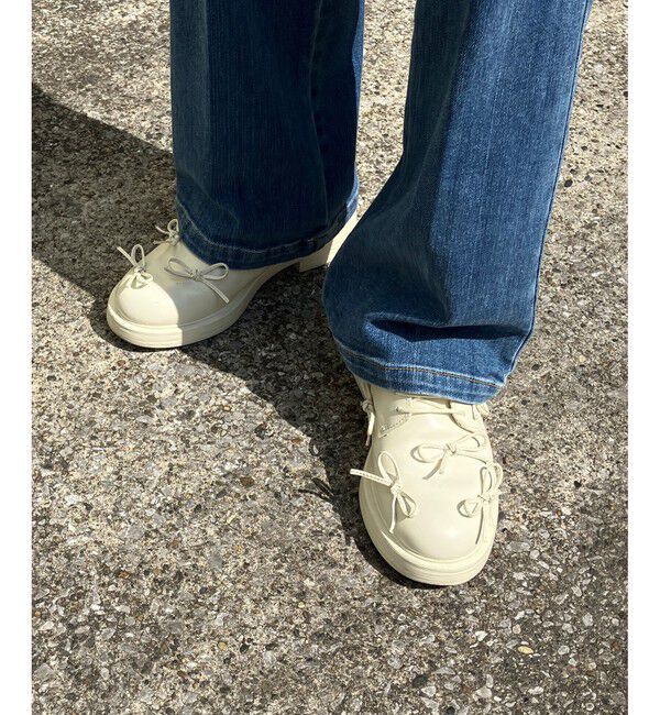 CAMPER「[カンペール] DEAN / フラットシューズ」|ビジネス・ドレスシューズ|ホワイト