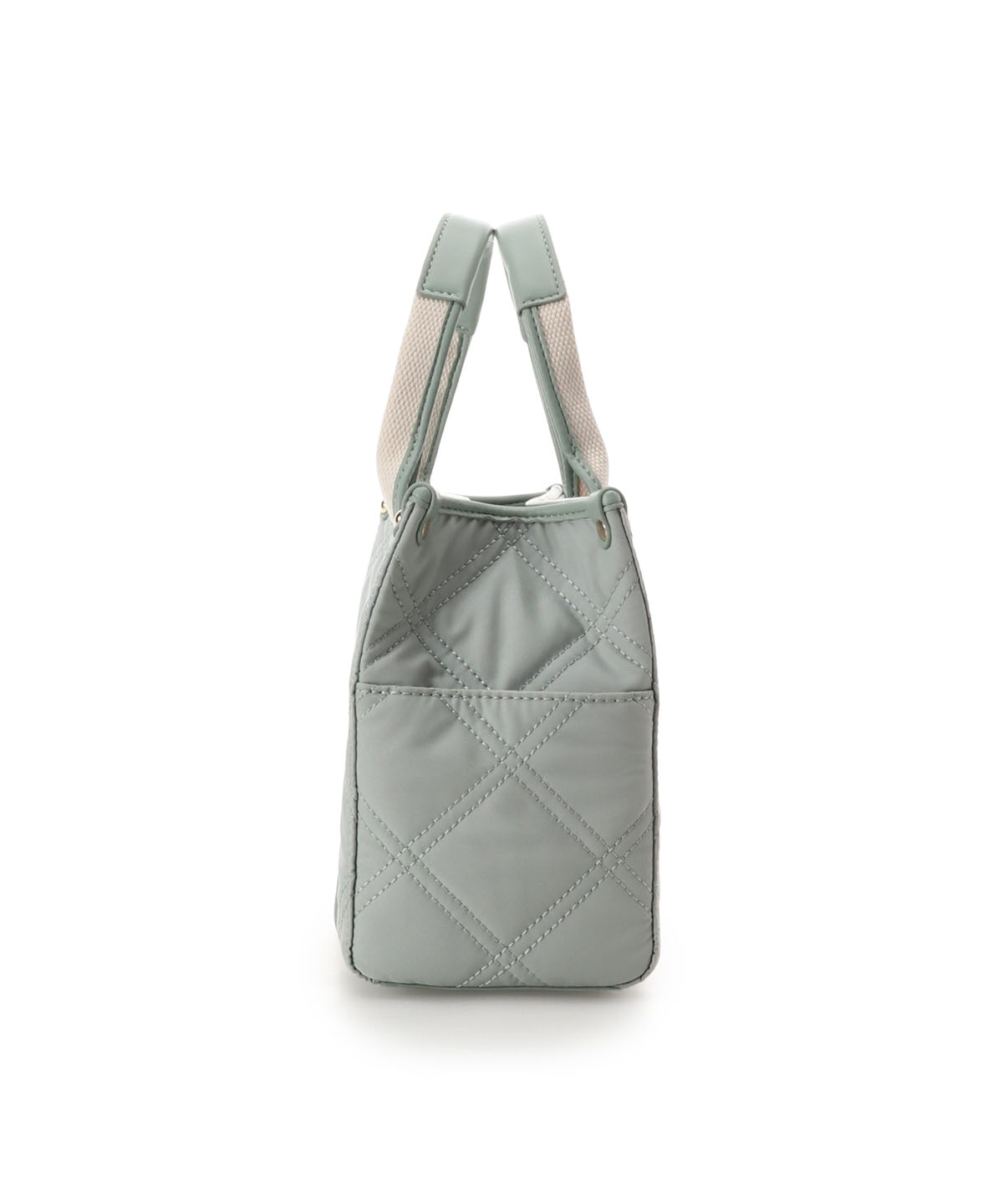 Samantha Vega「ロゴテープキルティングハンドバッグ（小）」|ハンドバッグ|