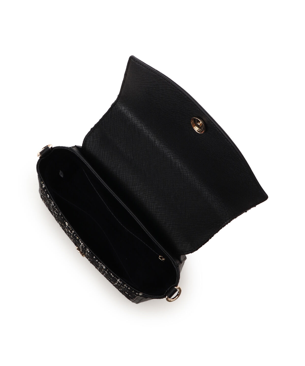 Samantha Vega「ツイードアクセントリボンショルダーバッグ」|ショルダー・メッセンジャー|