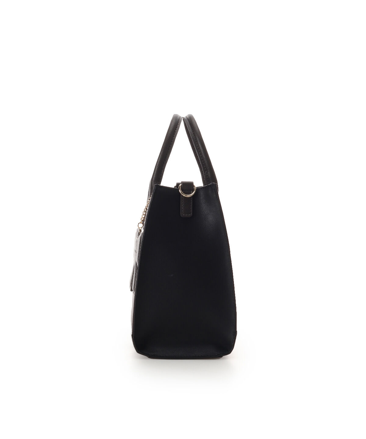 Samantha Vega「リボンチャーム付きスクエアバッグ」|ハンドバッグ|