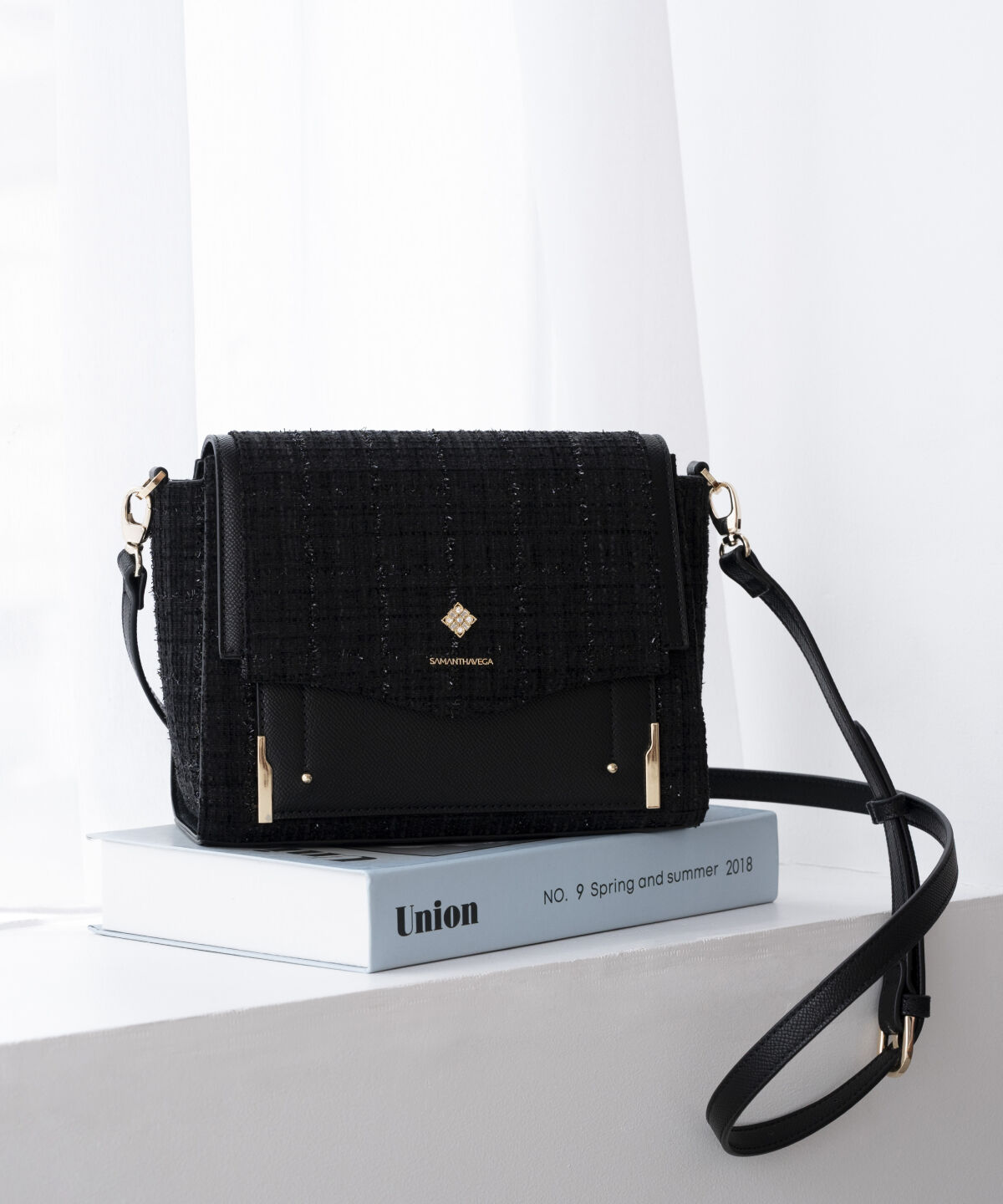 Samantha Vega「新色ツイードダイヤカットショルダーバッグ」|ショルダー・メッセンジャー|