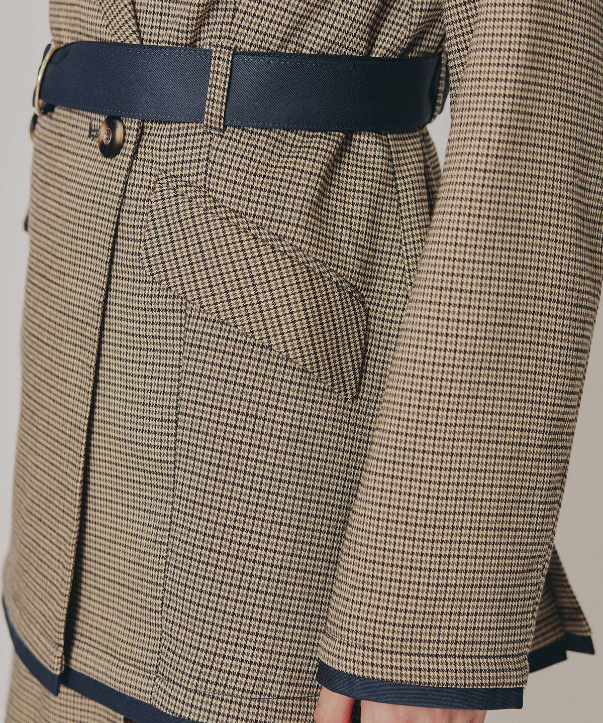 REDYAZEL「グレンチェックダブルジャケット」|テーラードジャケット|