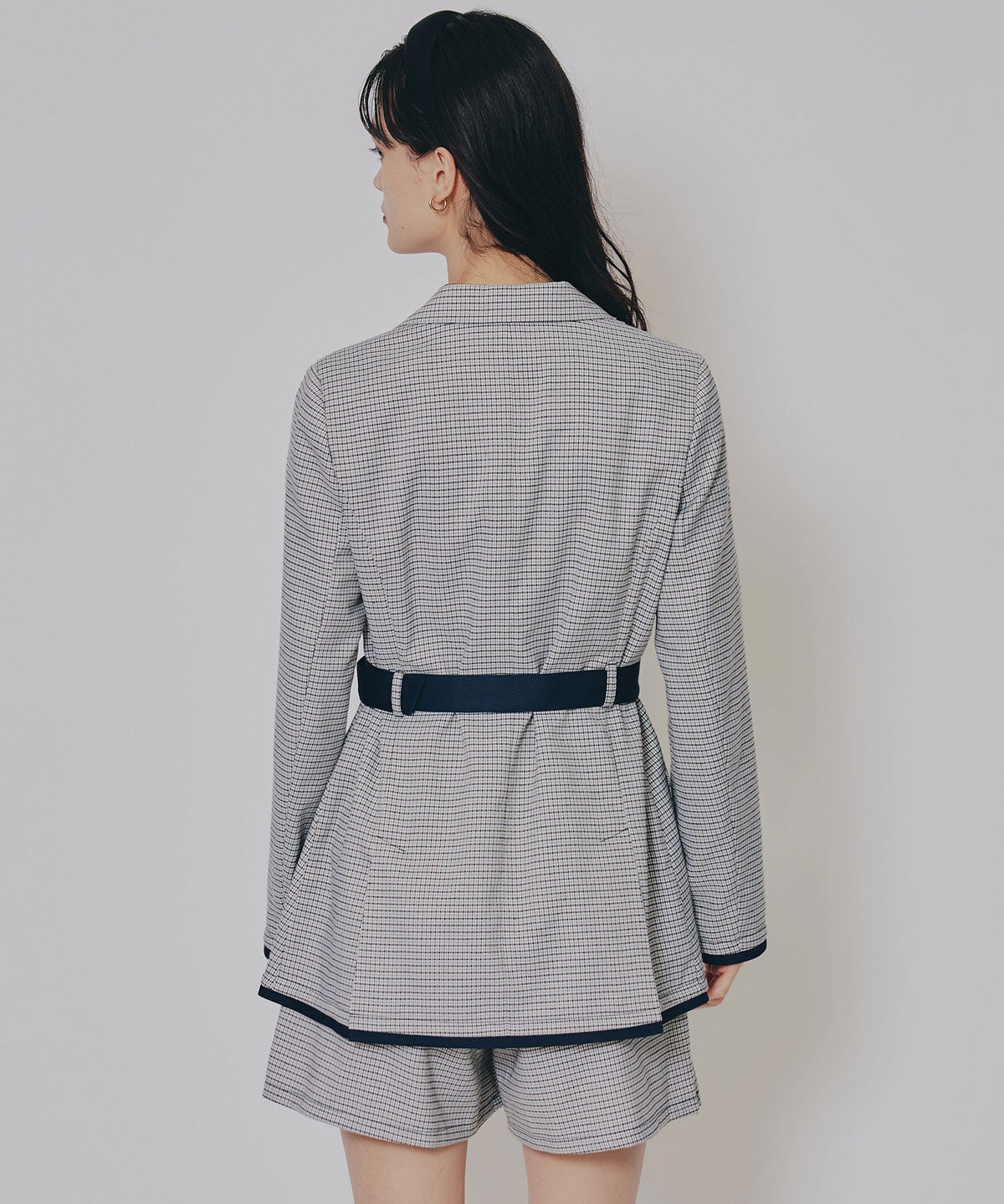 REDYAZEL「グレンチェックダブルジャケット」|テーラードジャケット|