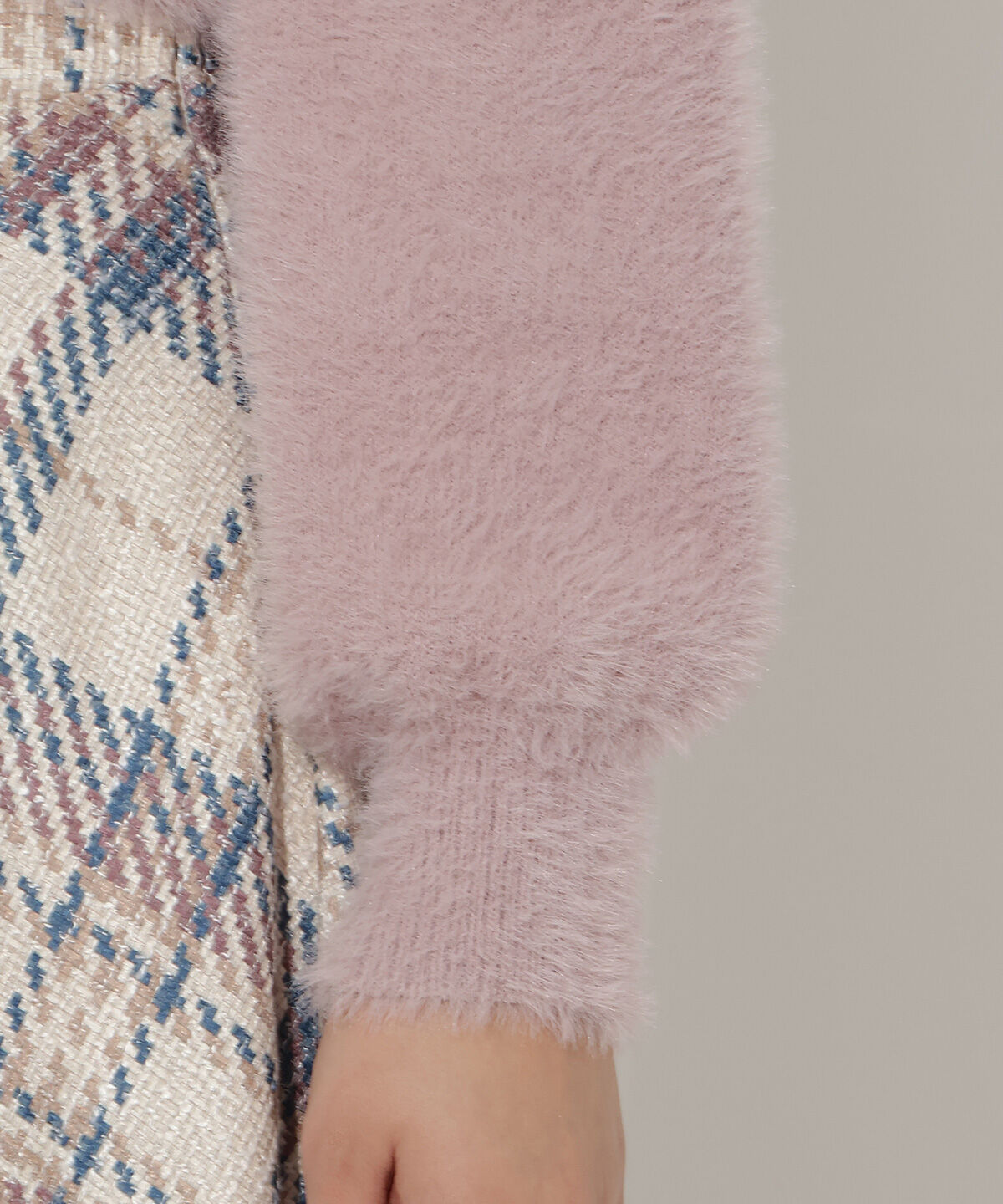 WILLSELECTION「ビジュー付きラメ刺繍カーディガン」|カーディガン|