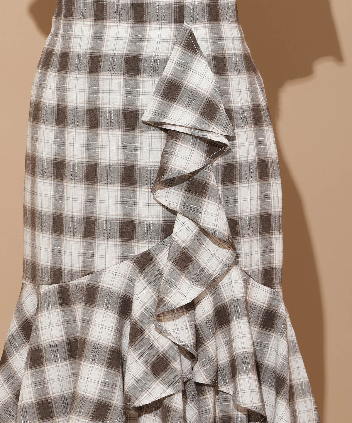 WILLSELECTION「ラッフルティアードヘムスカート」|タイト|