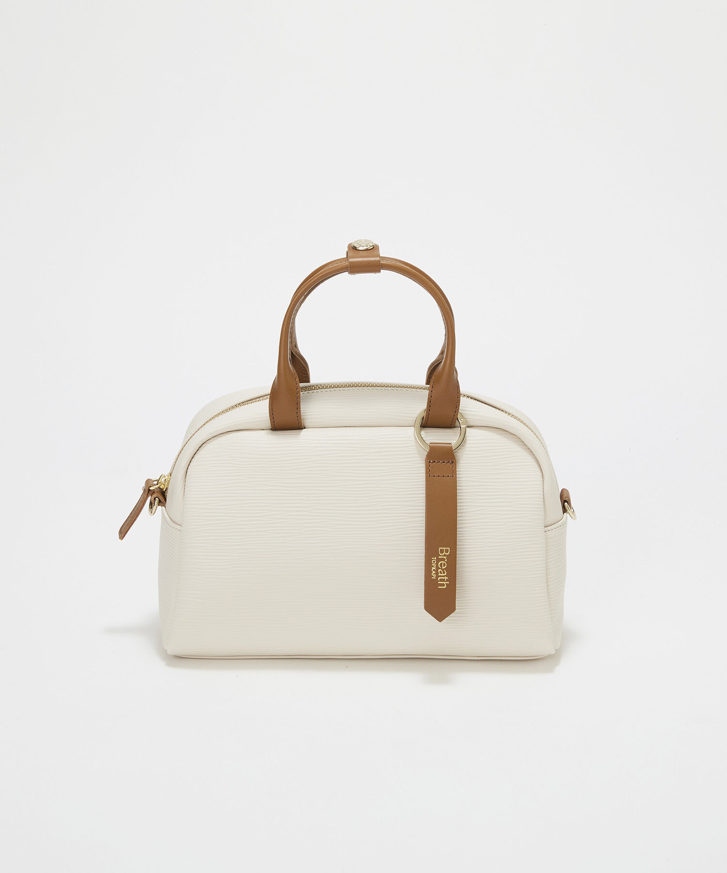 TOPKAPI BREATH「【Breath TOPKAPI】RIPPLE リプル ミニ ボストンバッグ チャーム付き」|ボストンバッグ|