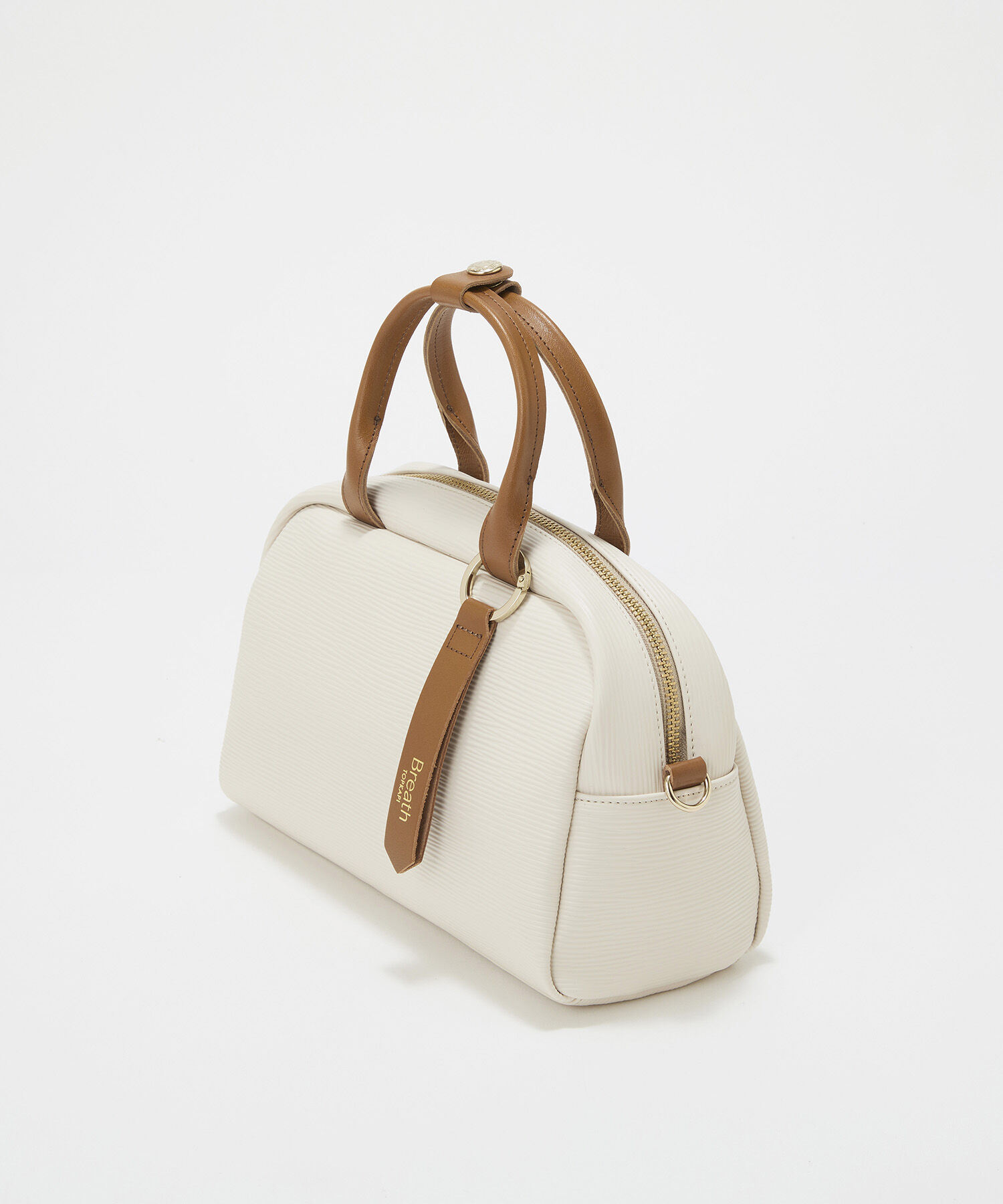 TOPKAPI BREATH「【Breath TOPKAPI】RIPPLE リプル ミニ ボストンバッグ チャーム付き」|ボストンバッグ|