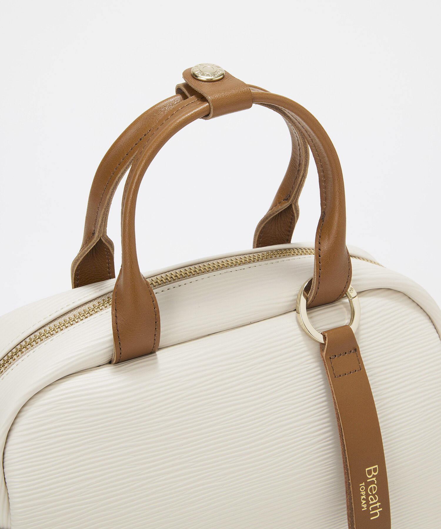 TOPKAPI BREATH「【Breath TOPKAPI】RIPPLE リプル ミニ ボストンバッグ チャーム付き」|ボストンバッグ|