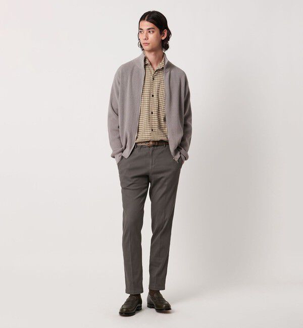 UNITED ARROWS「ALBIATE オンブレチェック CPOシャツ」|シャツ・ブラウス|