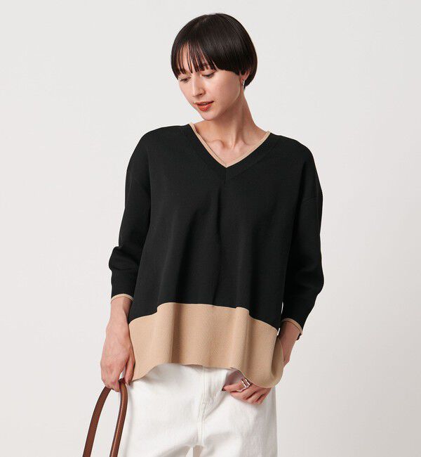 UNITED ARROWS「ミニマル 2WAY ニット‐ウォッシャブル‐」|ニット・セーター|