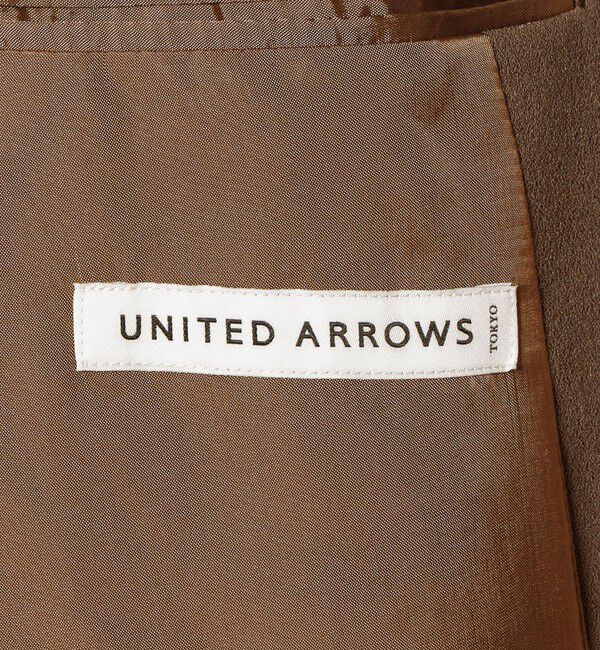 UNITED ARROWS「ポリエステルサブレ オーディナリー ダブル 4ボタン ジャケット」|テーラードジャケット|