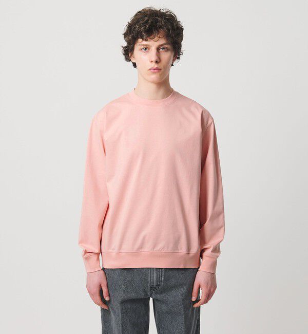 UNITED ARROWS「ポンチ ロングスリーブ スウェット ー抗菌防臭・接触冷感ー」|Tシャツ・カットソー|